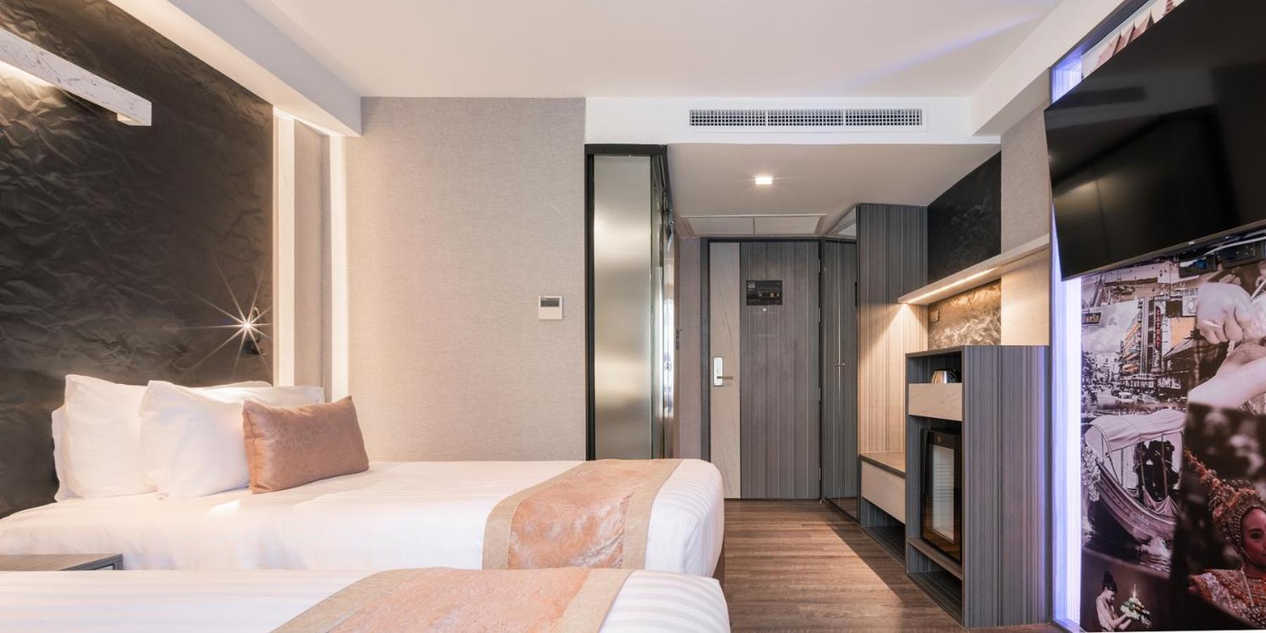 Hotel Aspira Gems Center Silom Bangkok Zimmer foto